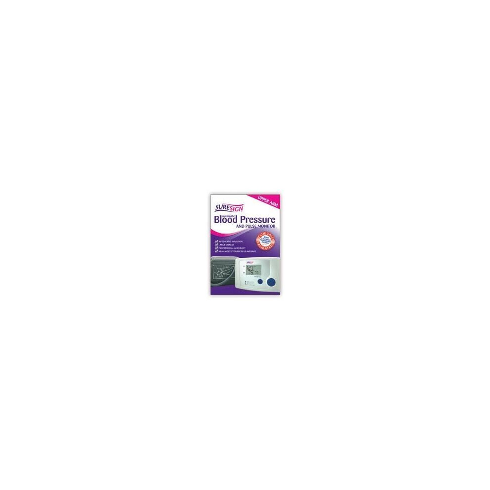 Suresign Blood Pressure & Pulse Monitor - Automatic Fully Upper Arm New Digital -  suresign blood pressure pulse monitor automatic fully upper arm