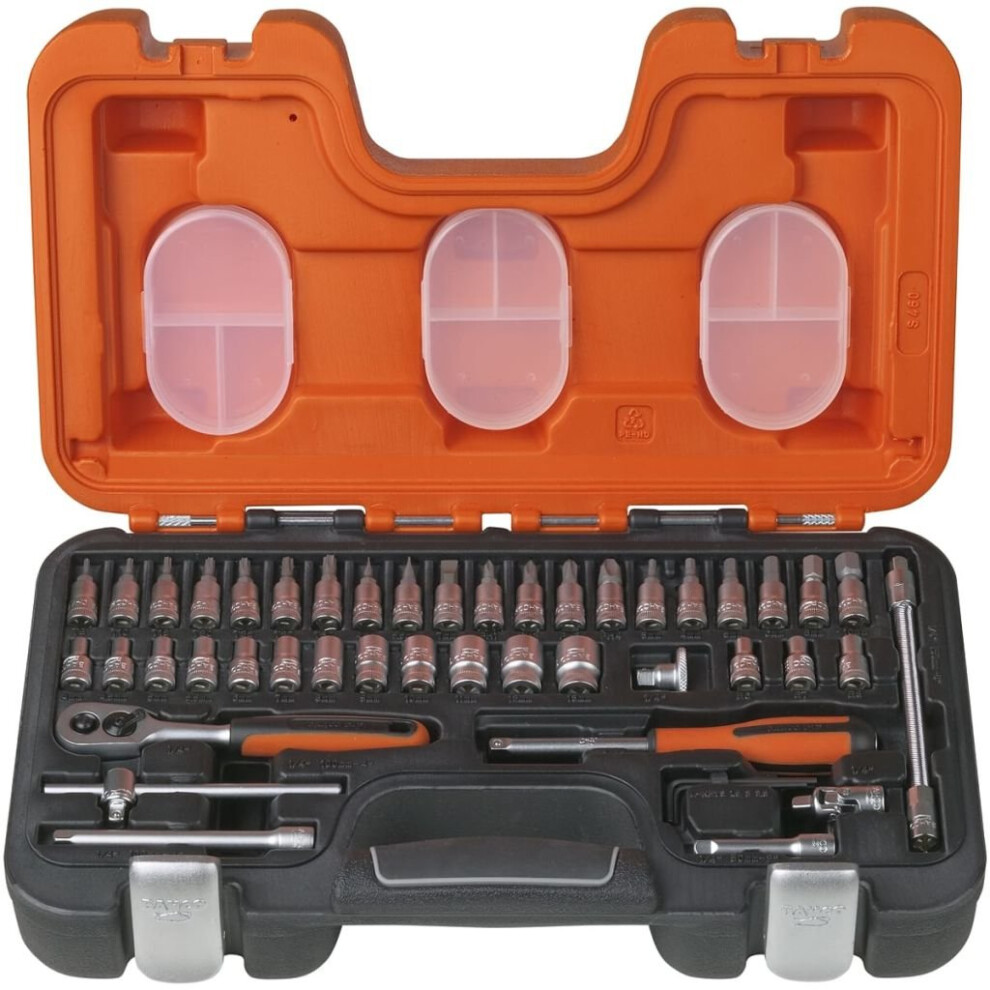 Bahco Socket Set 1/4" 46 pcs S460