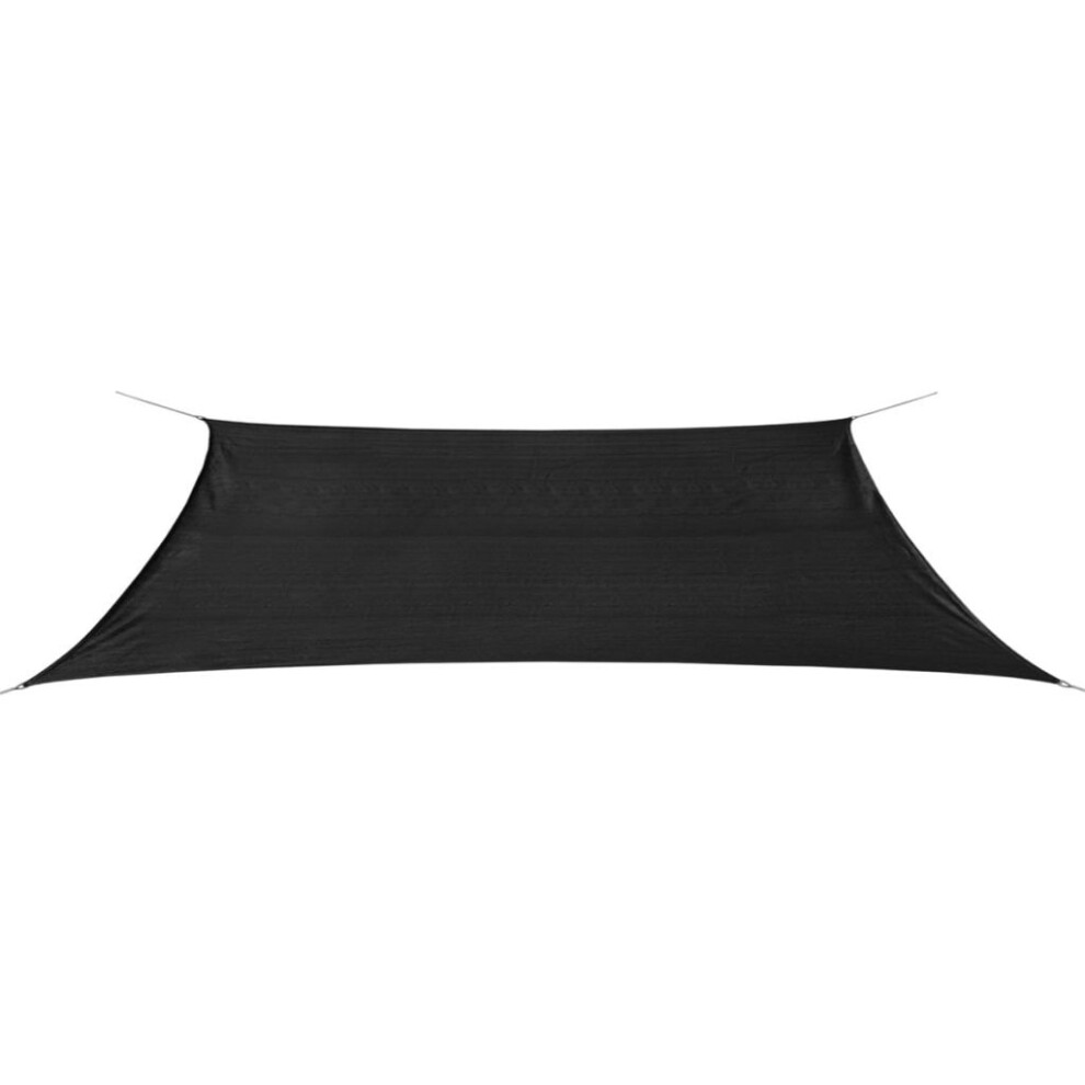 Vidaxl Sunshade Sail Hdpe Rectangular 4X6m Garden Awning Canopy Anthracite