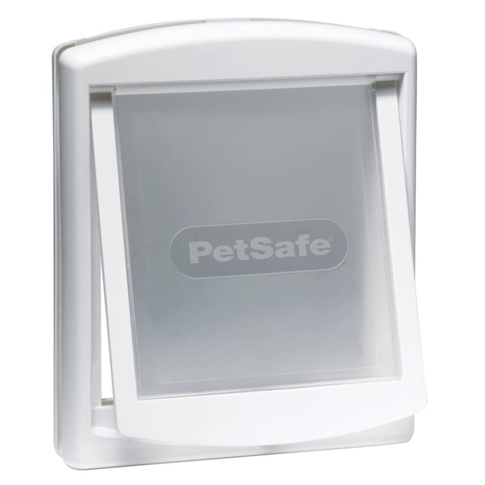 PetSafe 2-Way Pet Door 740 Medium 26.7x22.8 cm White Pet Cat Flap Dog Door