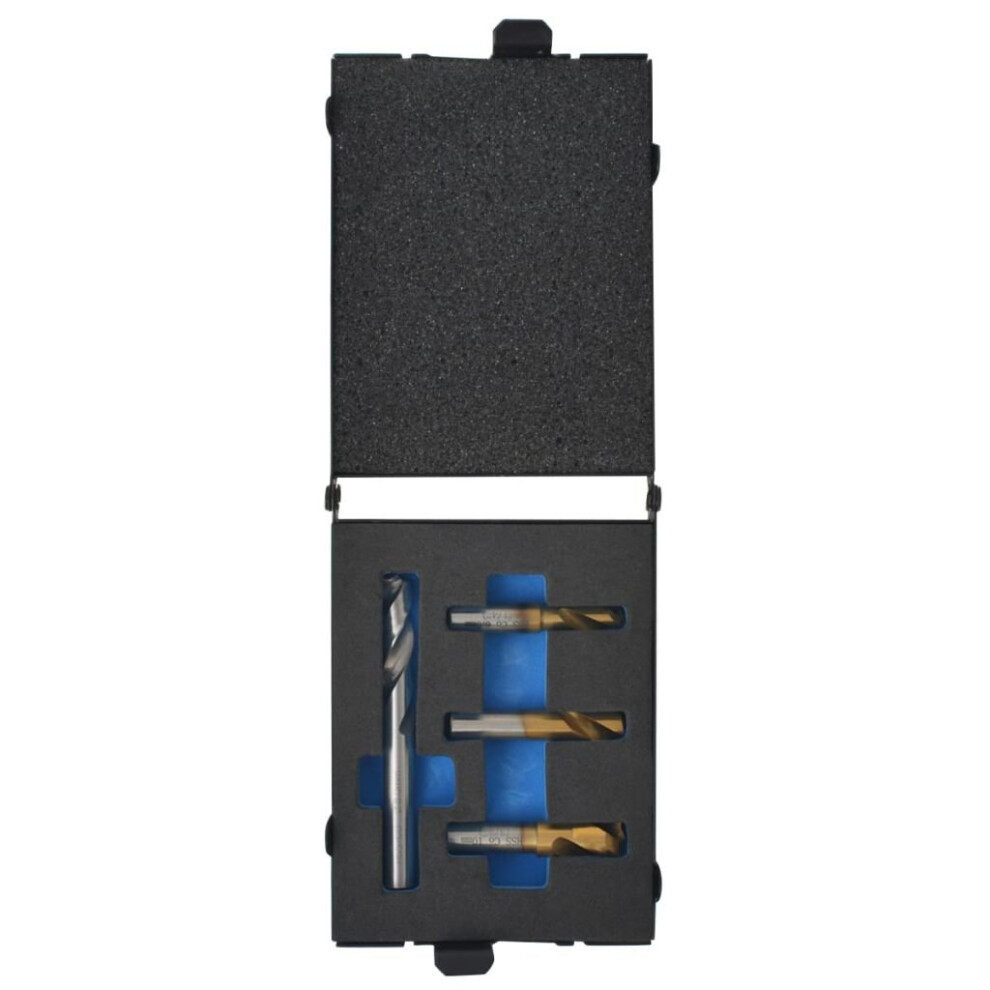 vidaXL 4 Piece Spot Weld Drill Bit Set HSS Cutter Remover Hardware Hand Tool