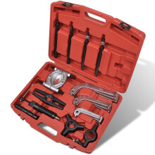 vidaXL Hydraulic Bearing Puller and Separator Tool 25 pcs Car Gear Remover