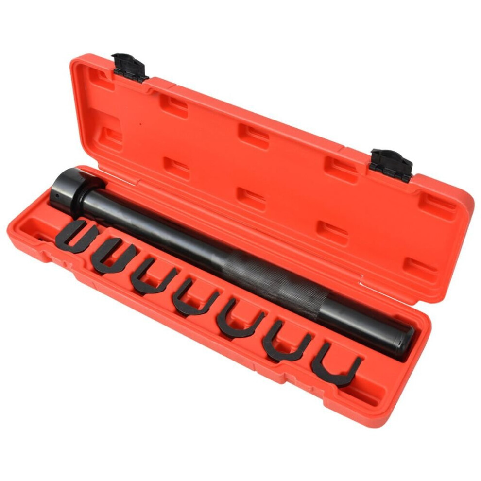 vidaXL Eight Piece Inner Tie Rod End Installer/Remover Tool Set Box Garage Car