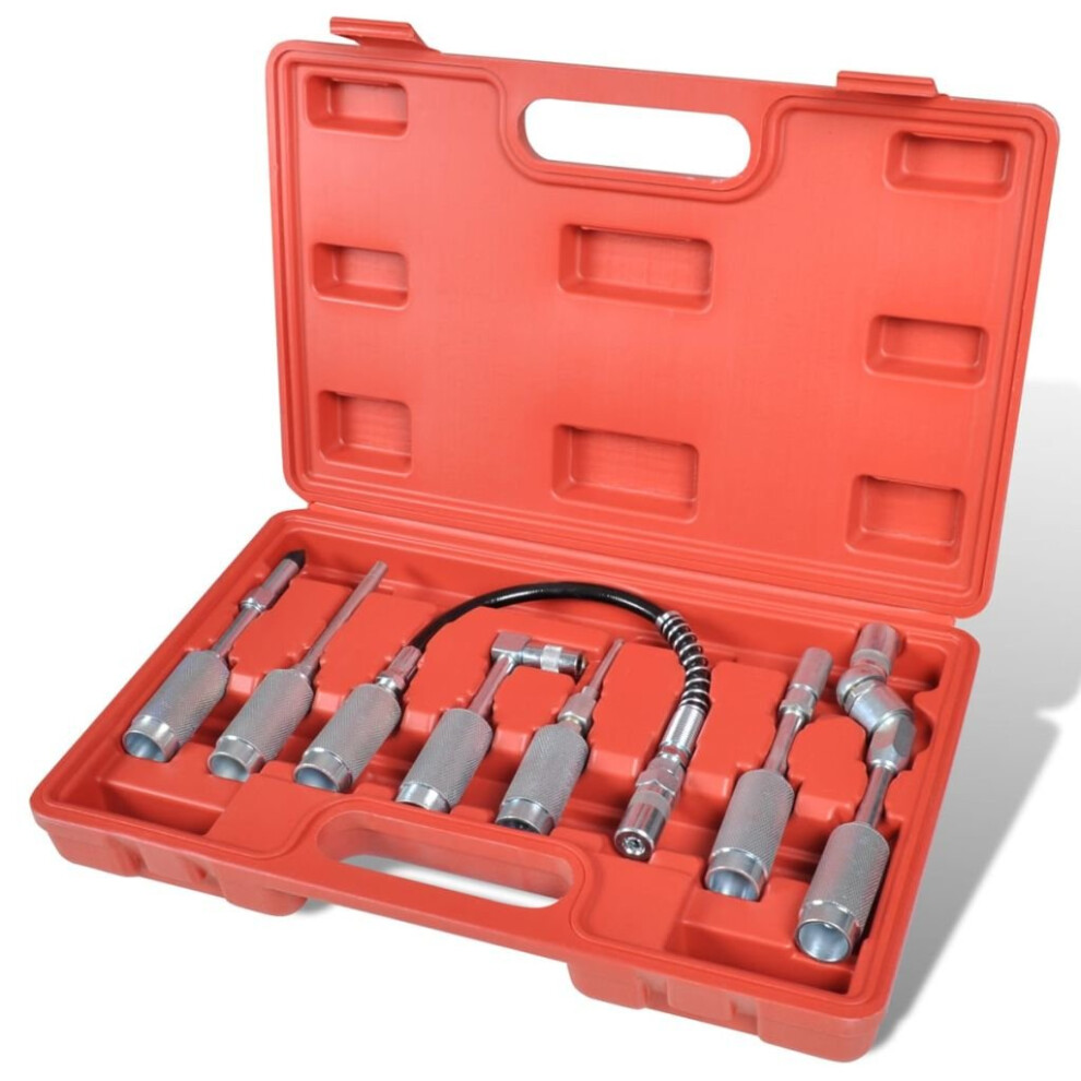 7 Piece Lube Accessory Kit Lubing Hose Tip Assortment Tool