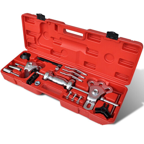 VidaXL vidaXL 17 Piece 9-way Slide Hammer Puller Set Garage Car Gear Bearing Drive