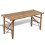 VidaXL vidaXL Gartenbank Klappbar 118 cm Bambus 1