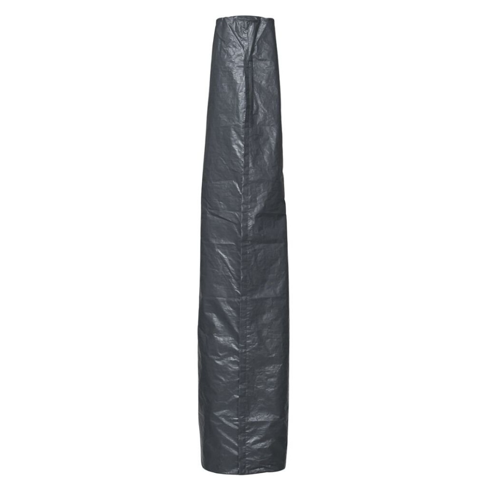 Nature Protective Cover for Straight Parasols 202x42x27 cm Dark Grey 6030616