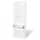 VidaXL vidaXL Wooden Shoe Cabinet with 5 Compartments White Storage Rack Organiser 1
