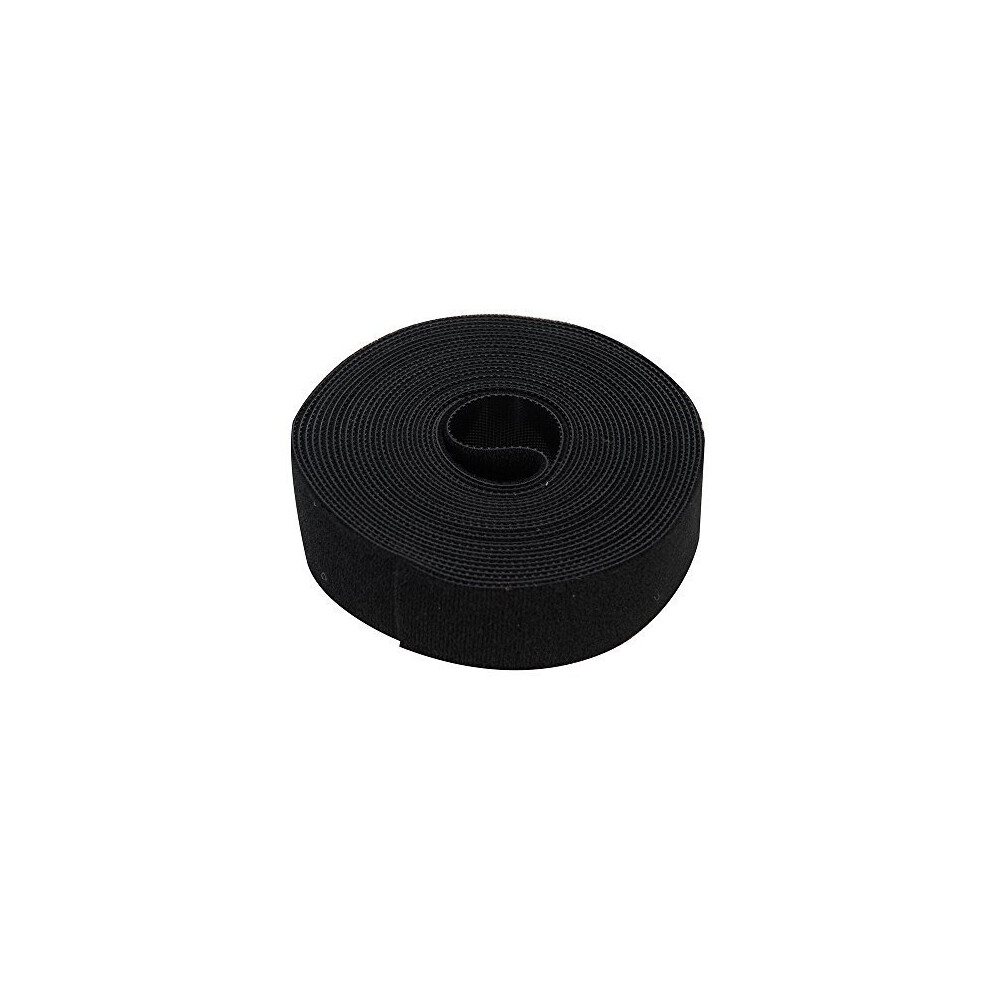 Fixman Self-wrap Hook & Loop Tape Black 25mm X 5m - X Hook Loop Black 5m 25mm - X Hook Loop Black 5m 25mm Fixman Wrap Self 684180 Selfwrap Tape