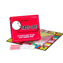 Pass Out: World's Best-Selling Adult Drinking Game - Tongue-Twister Challenge (1200) - Board Game