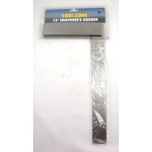 Toolzone 300mm (12") Engineering/engineers Steel Set Square - 12 Engineers - square 12 steel engineers toolzone 300mm engineeringengineers set
