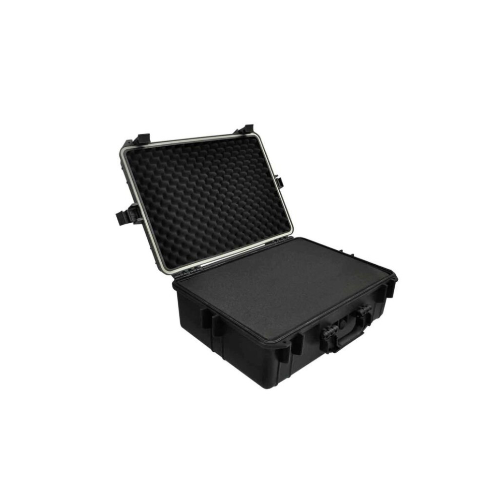 vidaXL Transport Hard-Case Black with Foam 35L Carrying Case Tool Storage Box