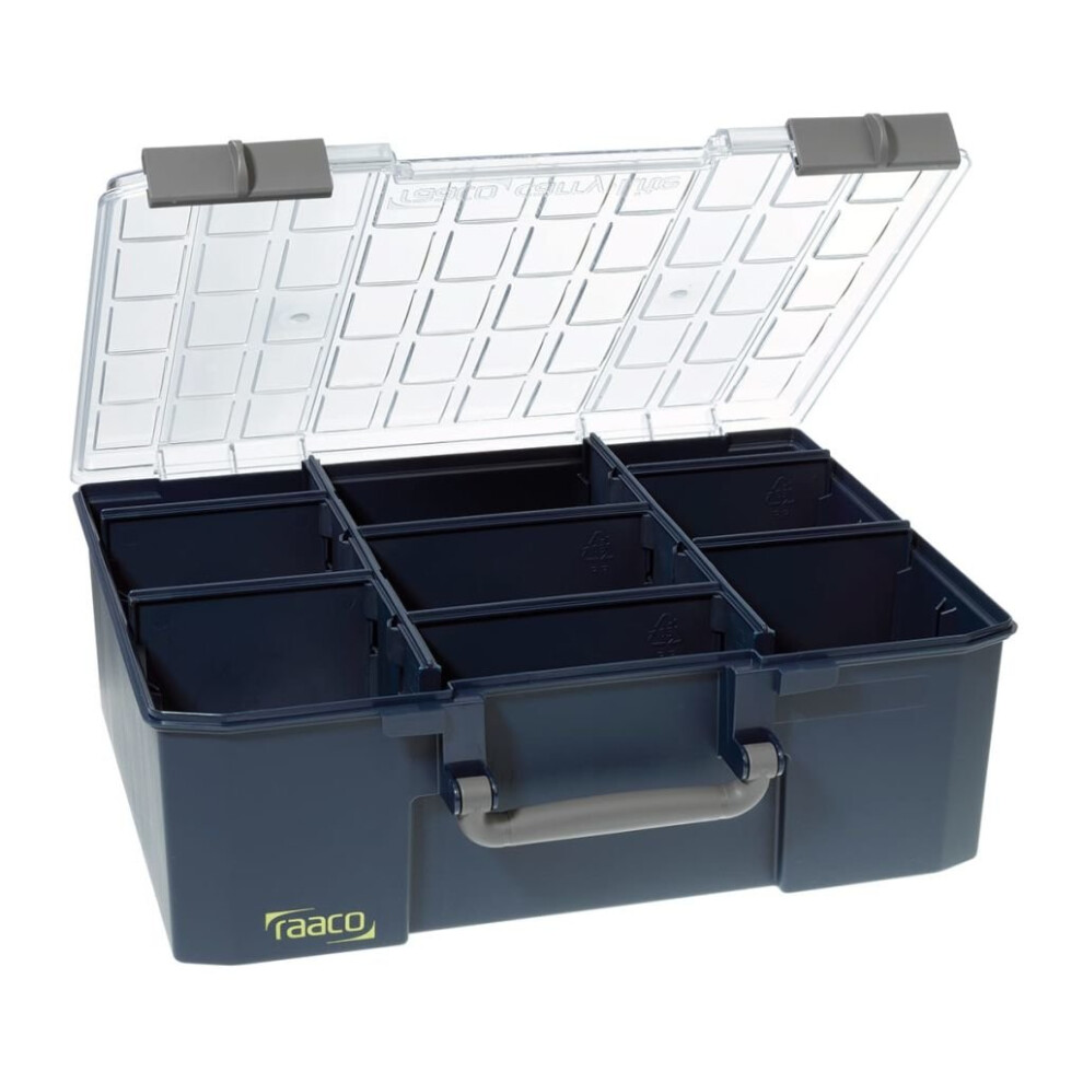 Raaco Assortment Box Carrylite 150-9 With 8 Dividers 136341