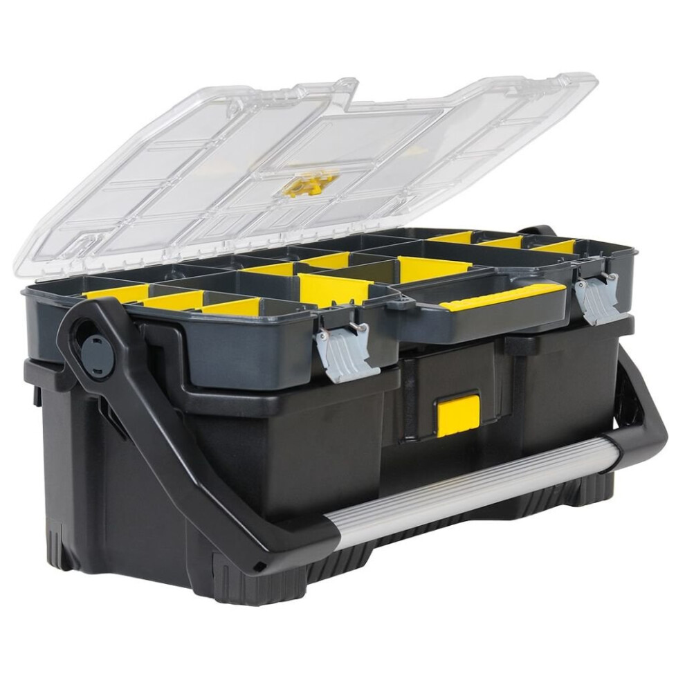 Stanley 24 inch Toolbox with Toth Tray Organiser