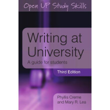 Writing At University: A Guide For Students