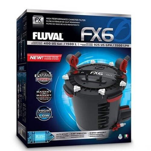 Fluval Fluval FX6 High Performance Canister Filter 1500 litres (400 US gal)