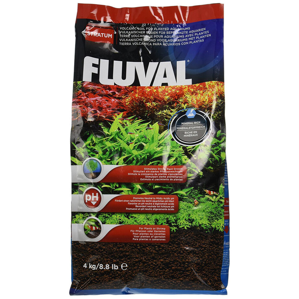 Fluval Plant and Shrimp Stratum Substrate 4kg