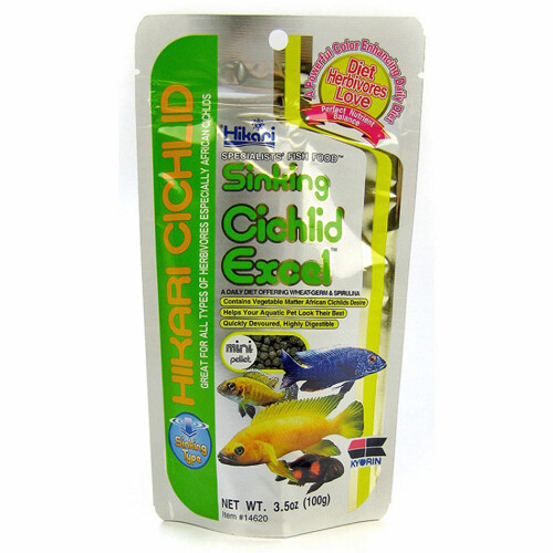 Hikari Hikari Cichlid Excel Sinking Mini Pellets 100g