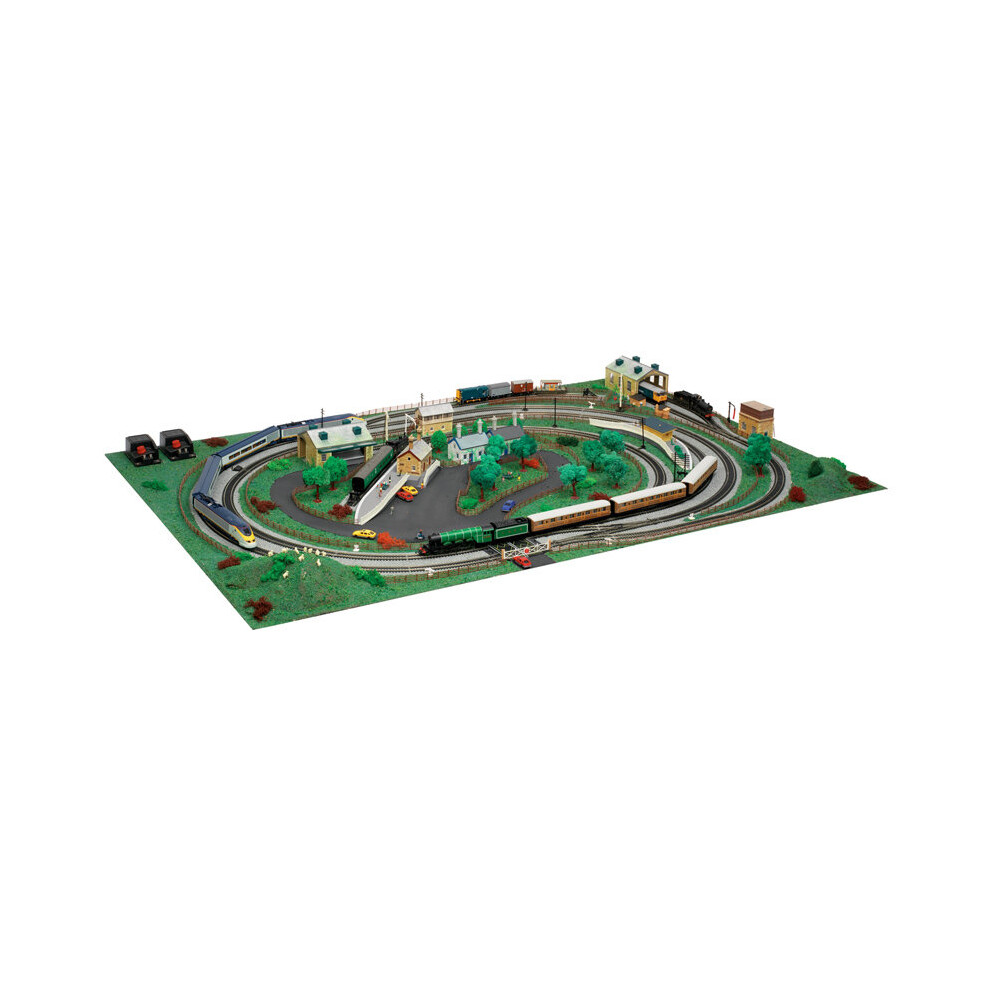 1800mmx 1200mm Hornby Trakmat - R8217 Track 00 Gauge New Layout Plan -  hornby r8217 trakmat track 00 gauge new layout plan