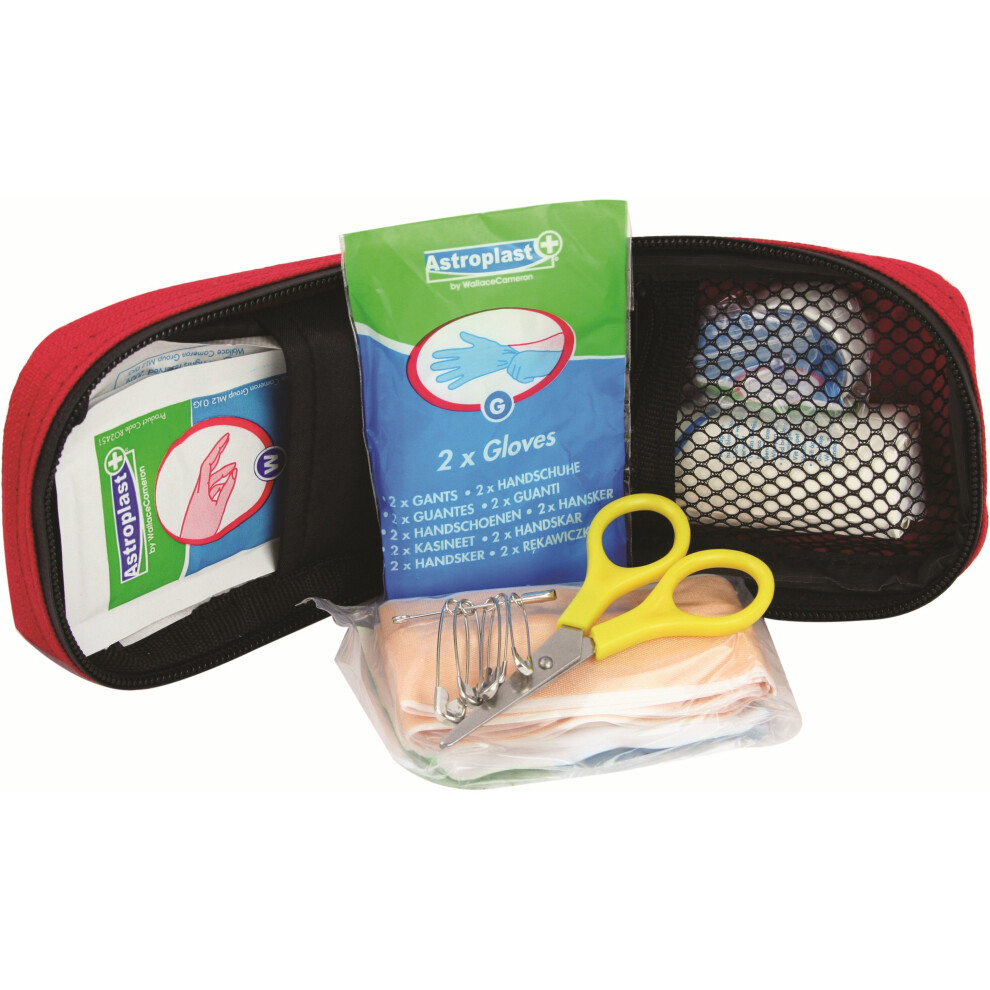 Mini First Aid Survival Pack - Highlander Camping Travel Kit -  first aid pack highlander mini camping travel kit