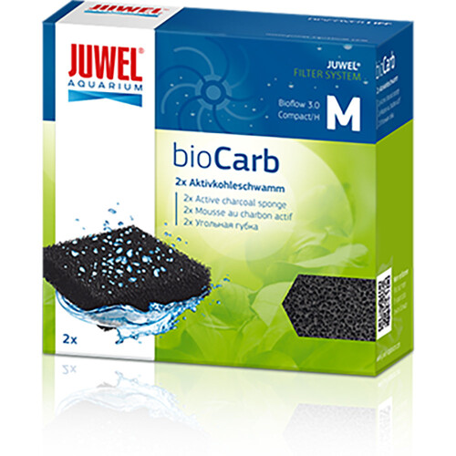 Juwel Juwel Compact Carbon Sponge Filter Media (Pack of 2) (Bioflow 3.0)