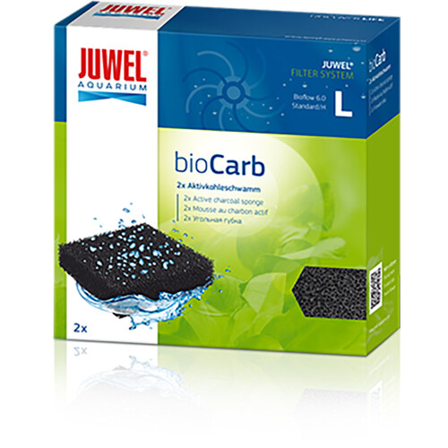 Juwel Juwel Standard Carbon Sponge Filter Media (Pack of 2) (Bioflow 6.0)