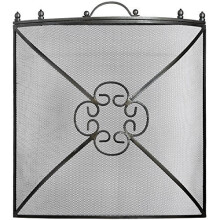 Mesh Fireguard In Antique Pewter Effect Finish - Protective Accessory Home - mesh fireguard antique pewter effect finish protective accessory home