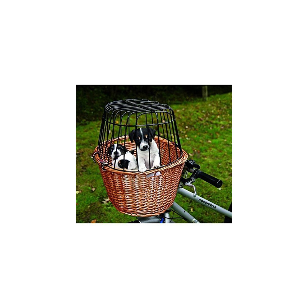 Trixie 2806 Bicycle Basket With Grille 44 x 48 x 33cm - 33cm -  x trixie basket bicycle 44 48 33 cm 2806 grille