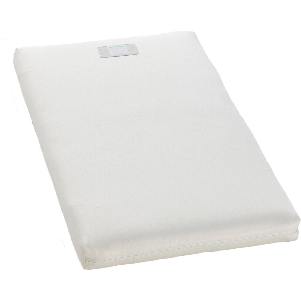 The Little Sheep Organic Cot Bed Mattress (70 X 140Cm) Green The Little Green Sheep