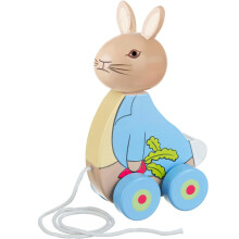 Orange Tree Toys Peter Rabbit Pull Along Wooden Toy