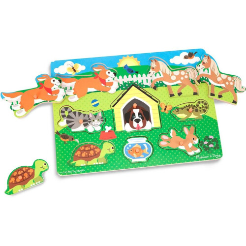 Melissa & Doug Melissa & Doug Pets Puzzle - 8 Pieces 1