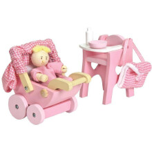 Set nurserie LE TOY VAN - ME044 - Rose - Pour Enfant de 3 ans et plus