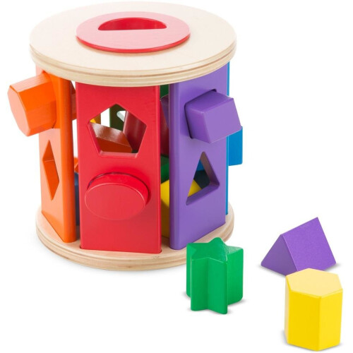 Melissa & Doug Melissa & Doug Match and Roll Shape Sorter 1