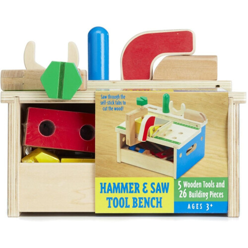 Melissa & Doug Melissa & Doug Hammer and Saw Tool Bench 2