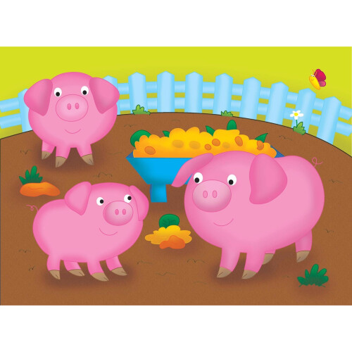 Galt Galt 4 Puzzles In A Box Farm 2