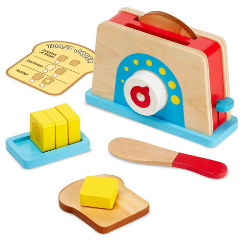 Melissa & Doug Melissa & Doug Bread & Butter Toaster Set