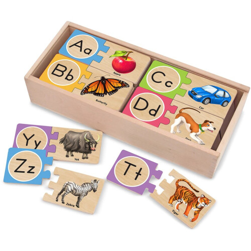 Melissa & Doug Melissa & Doug Self-Correcting Letter Puzzles