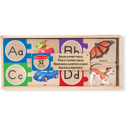 Melissa & Doug Melissa & Doug Self-Correcting Letter Puzzles 2