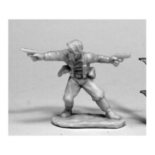 Reaper Miniatures 80074 Jake Ryan Hero Explorer, Chronoscope Bones Miniatuur