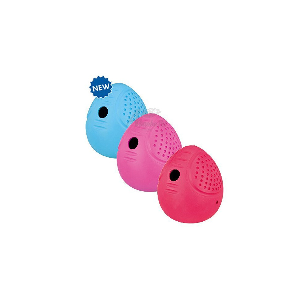 Bobo Dog Roly Poly Snack Egg Treat Filled Rolls Quiet & Bounces Irregular 10cm -  dog bobo roly poly snack egg treat filled rolls quiet bounces