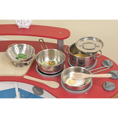 Melissa & Doug Melissa & Doug Stainless Steel Pots & Pans Playset 2