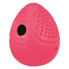 Trixie Snack-oeuf Dog Toy Natural Rubber 8 cm – - Roly Poly Snack Egg Treat - trixie dog roly poly snack egg treat fill rolls quietly bounces