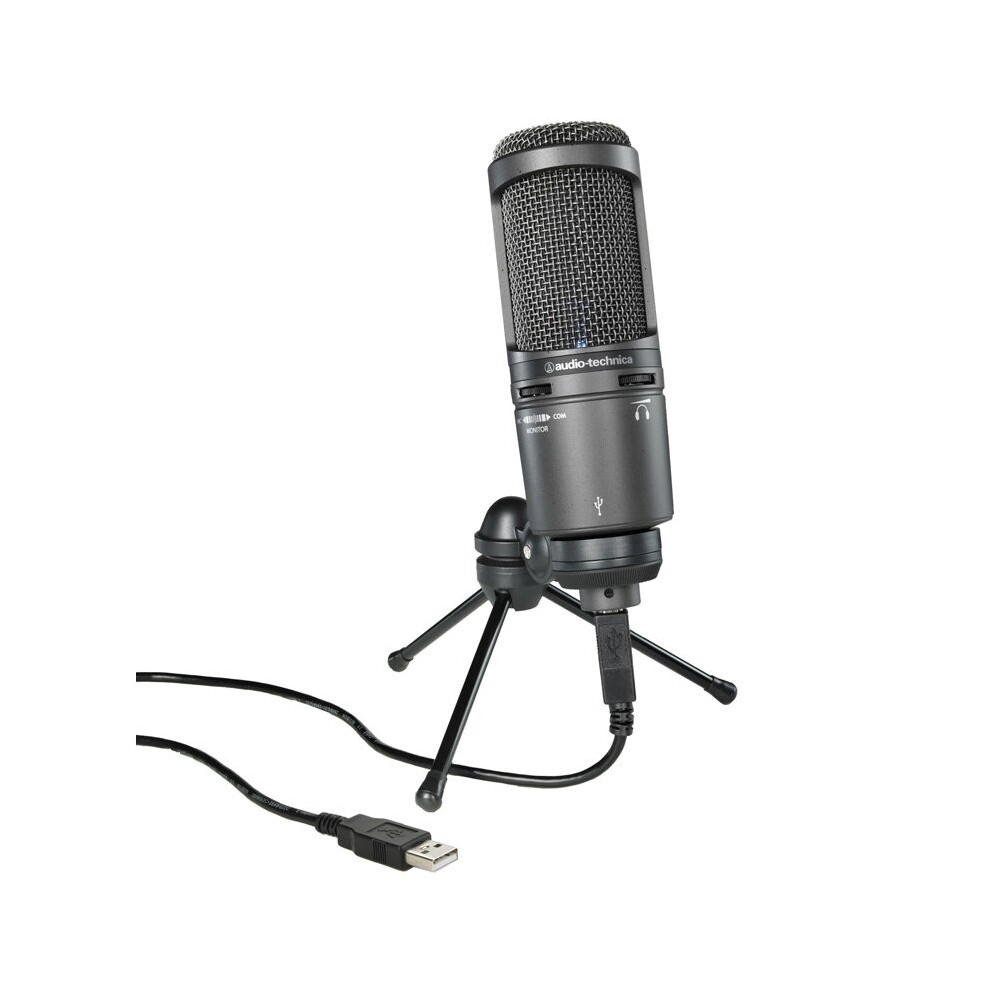 Audio Technica AT2020USB+ Cardioid Condenser USB Microphone