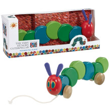The Very Hungry Caterpillar Wooden Pull Along Toy