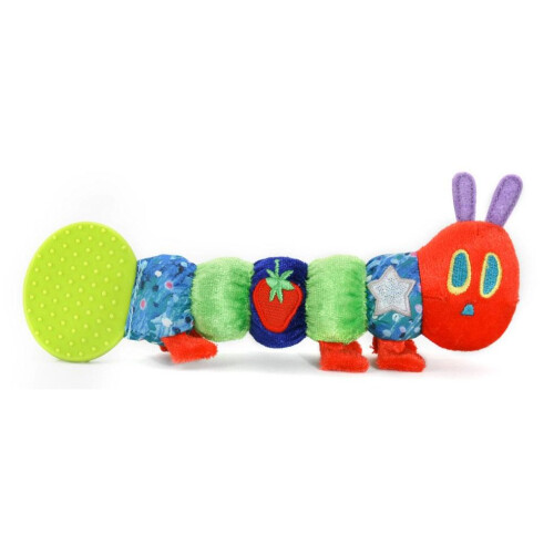 The Very Hungry Caterpillar Baby Teether Rattle on OnBuy