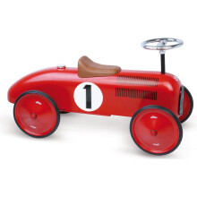 Porteur voiture vintage rouge - Vilac - A partir de 18 mois - Mixte - Jusqu'à 20 kg