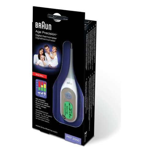 Braun Braun Digital Thermometer PRT 2000 |3-in-1 thermometer 1