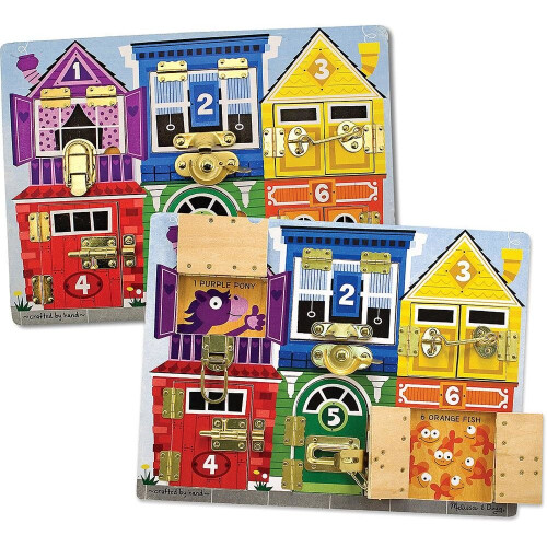 Melissa & Doug Melissa & Doug Latches Board 1