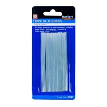 Bluespot 12 Pce 7.5mm Glue Sticks - x 100mm Hot Melt Adhesive 75 Hobby Craft -  sticks glue x 100mm hot melt adhesive 12 75 hobby craft blue spot
