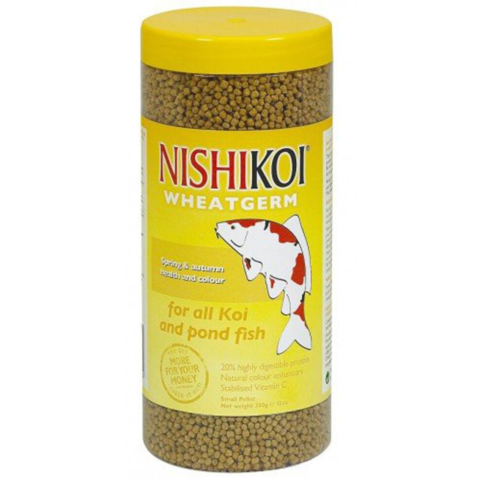 Nishikoi Pond Wheatgerm Small Pellet 350g